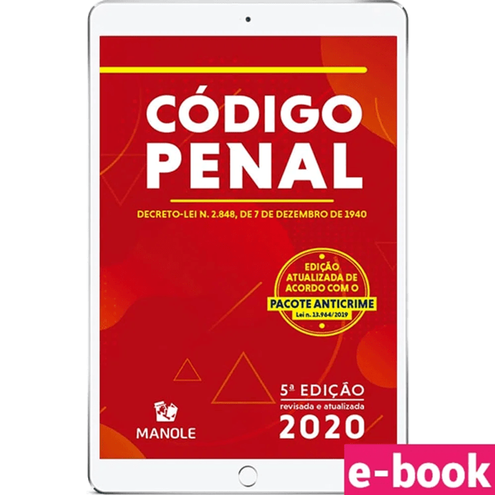 Codigo Penal 5ª Edicao Manole Novo